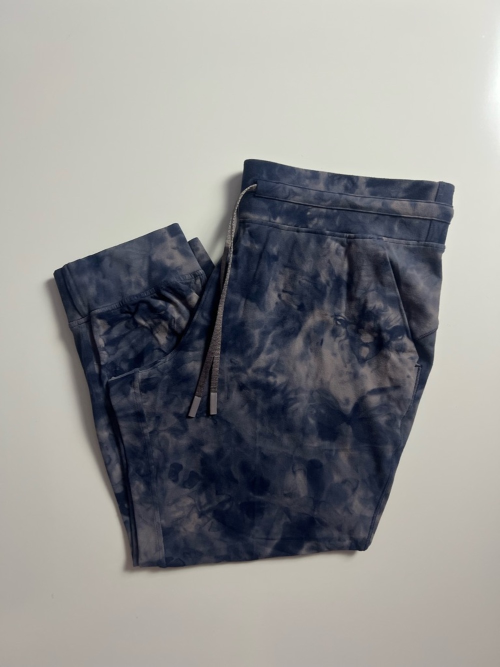 Lululemon Ready To Rulu Jogger Crop, Diamond Dye Lunar Rock True Navy, Size 14